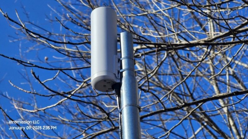Outdoor wireless access point installation